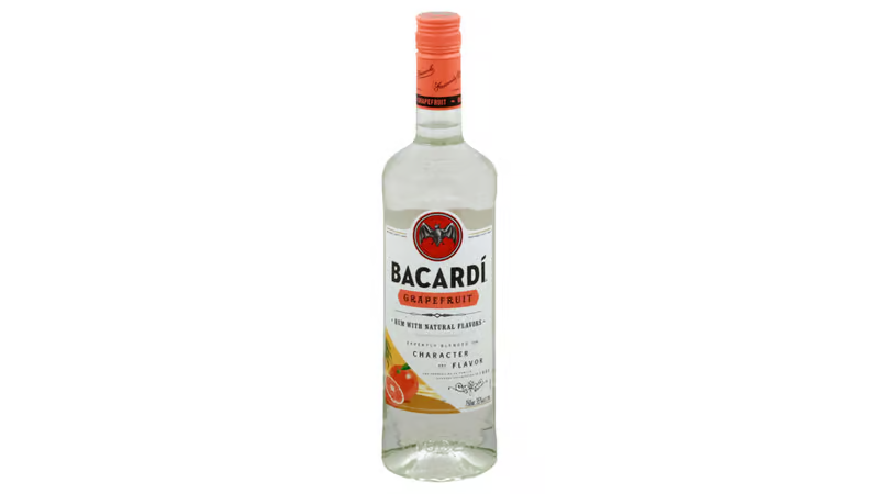 Bacardí Grapefruit Rum Bottle (750 ml)