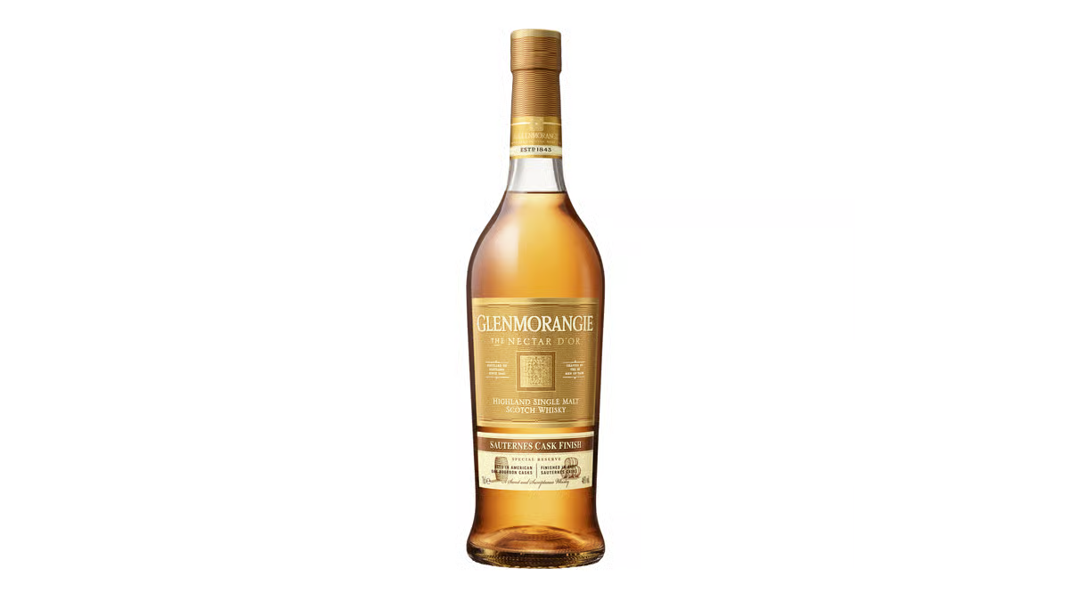 Glenmorangie Nectar D’or 12 Year Old Sauternes Cask Finish Highland Scotch Whisky Bottle (750 ml)