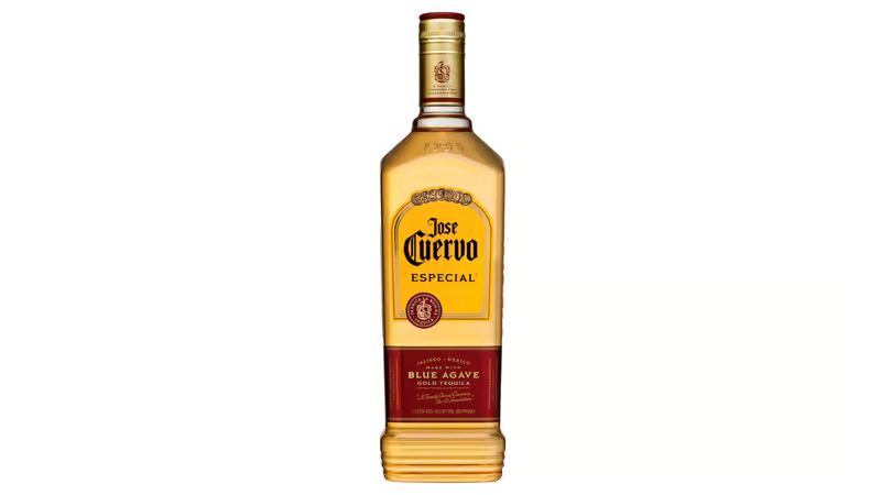 Jose Cuervo 80 Proof Especial Blue Agave Gold Tequila Bottle (1 L)