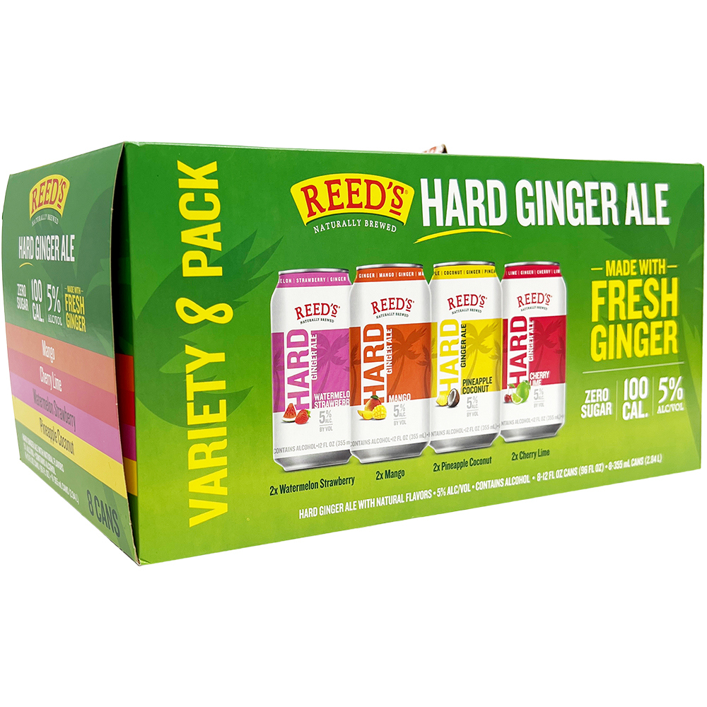 Reed Hard Ginger Ale Variety Pack