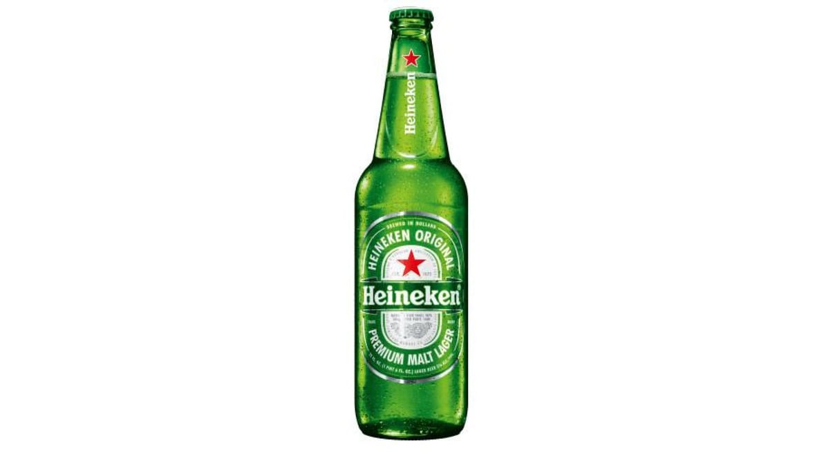 Heineken Original Lager Bottle (22 oz) | Wolverine Lake Party Store